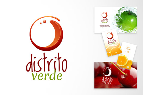 Diseño de marca Distrito Verde